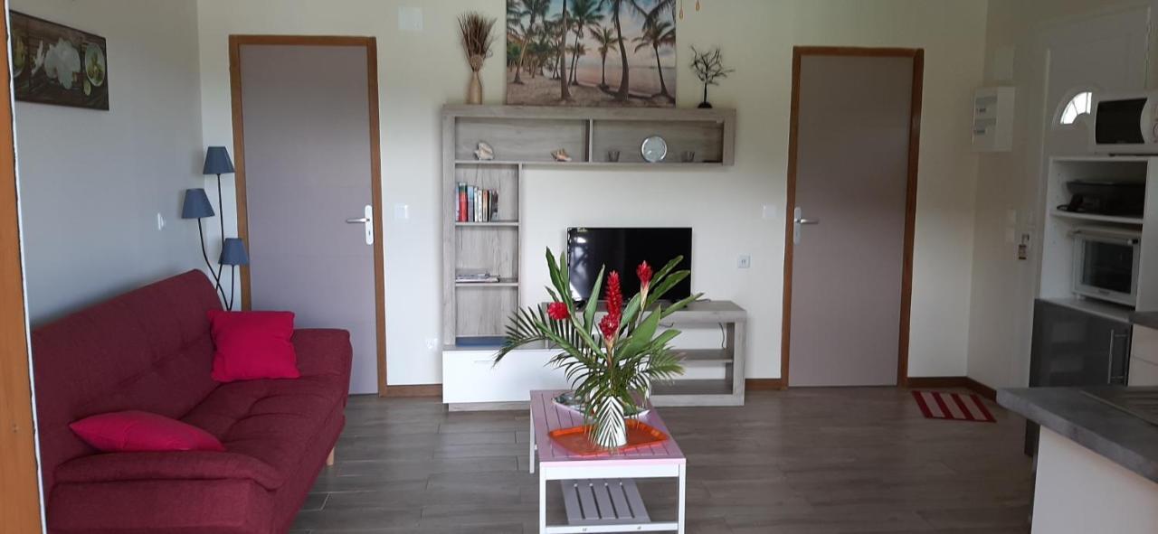 Appartamento Gite Manguier Bouillante Esterno foto
